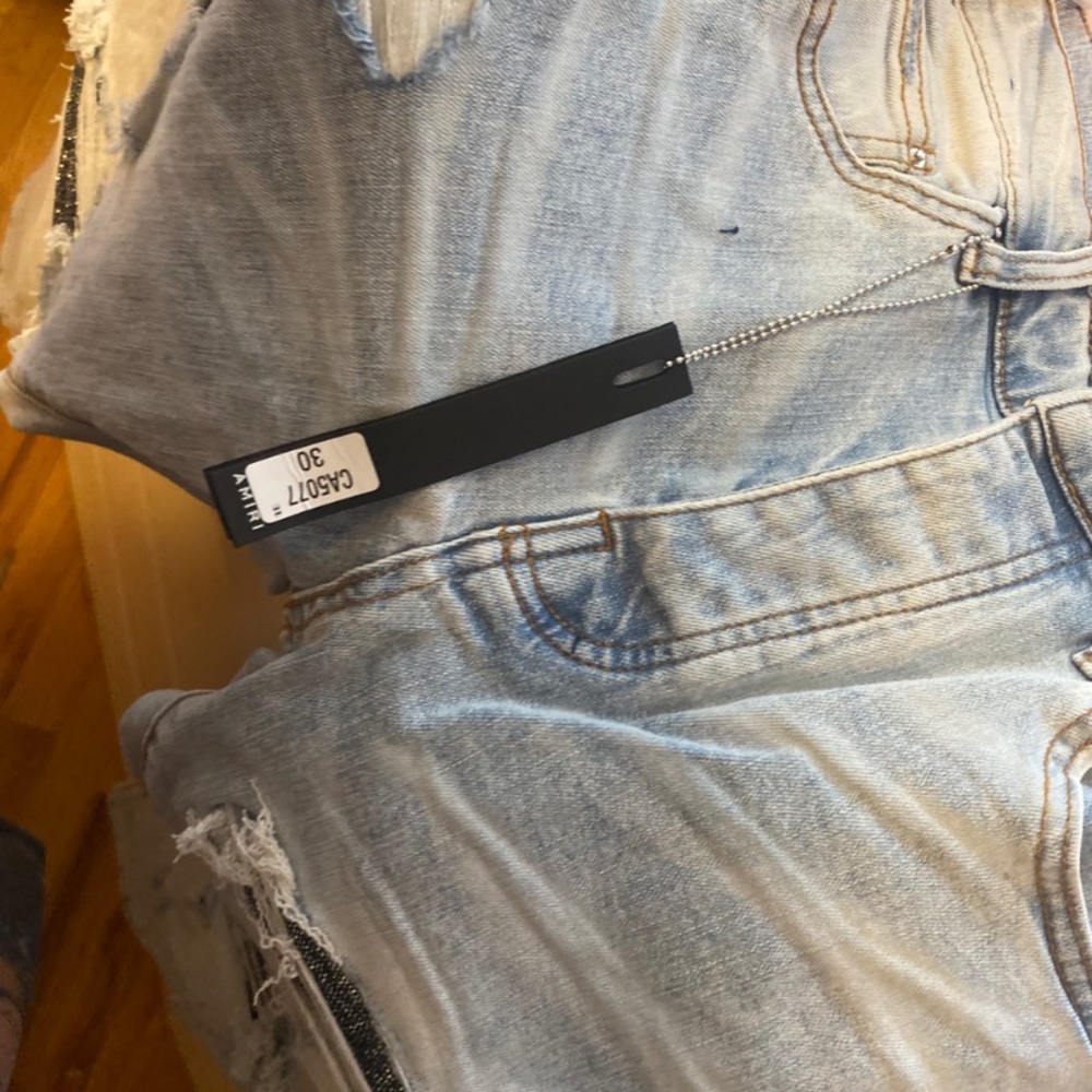 These a OLD PAIR OF AMIRI JEANS